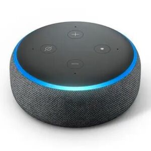 White Echo Dot (3rd Gen, 2018 release) - Smart speaker with Alexa